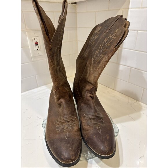 Ariat Womens Heritage Western Boot Size: US 10 Style: 10001021 Pre-Owned - Picture 1 of 16